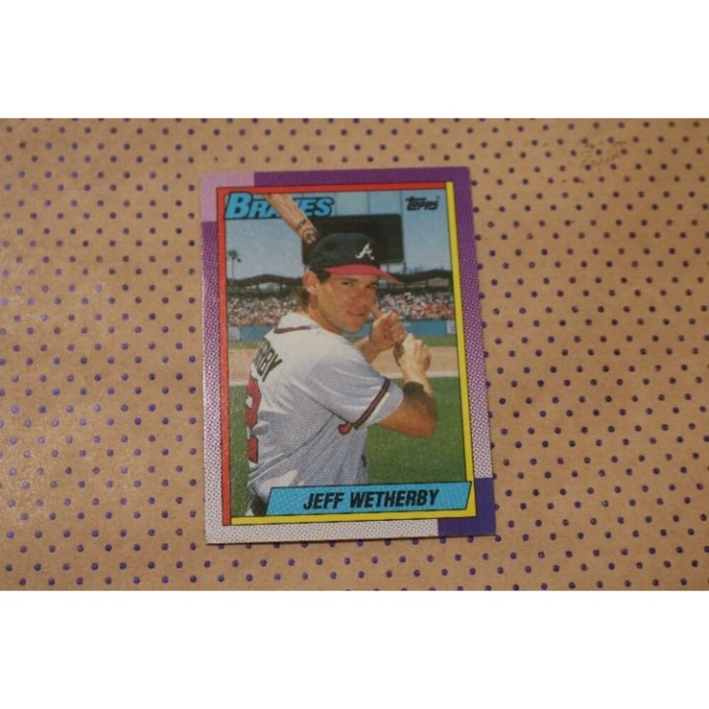Jeff Wetherby #142 Baseball Card (1990)
